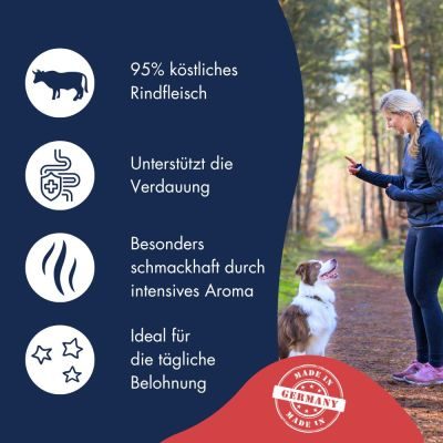 Thumbnail 1: Dr.Clauder’s Dr.Clauder´s Stripes Snacks Rind Small 80g