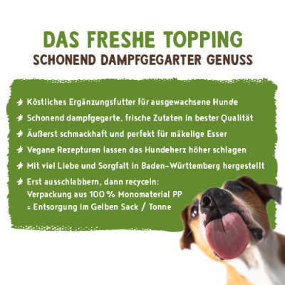 Thumbnail 7: bosch Tiernahrung Freshe Schnauze gruenes Ackergemuese - Ergänzungsfutter– 200g