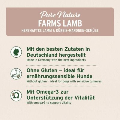 Thumbnail 4: AniForte Nassfutter FarmsLamb – "Lamm mit Kürbis"