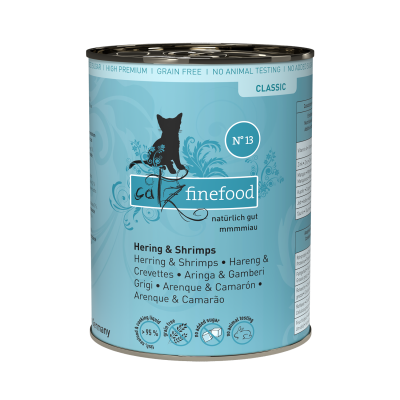 Thumbnail 1: catz finefood® catz finefood® Classic N° 13 - Hering & Shrimps 400g