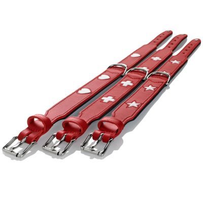 Thumbnail 1: HUNTER Halsband Swiss XL (75), rot/schwarz