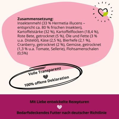 Thumbnail 2: BugBell Hundekekse mit Insekten für Hormonbalance