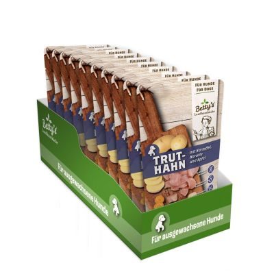 Thumbnail 1: Betty's Landhausküche Hundenassfutter Truthahn mit Kartoffel 20x 125g im Frischebeutel