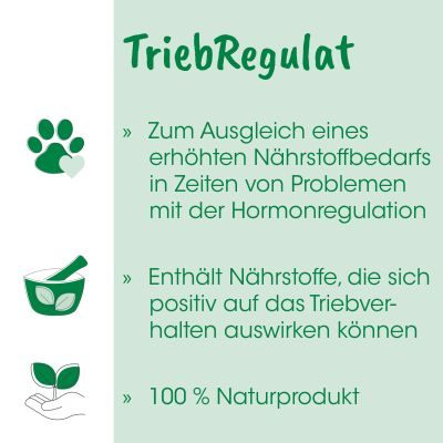 Thumbnail 5: cdVet TriebRegulat 300 g – Natürliche Fütterung in hormonellen Phasen bei Rüden