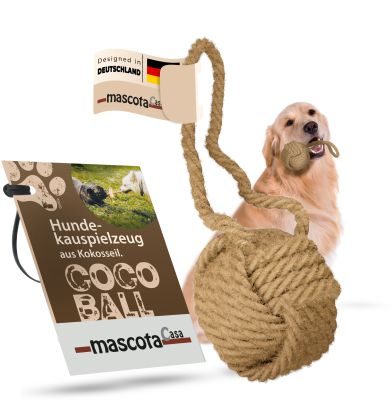 Thumbnail 6: mascota casa Cocoball Kauspielzeug für Hunde aus Kokosseil, unterstützt die Zahngesundheit, ab 20 kg
