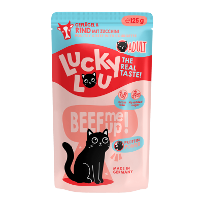 Lucky Lou® Lucky Lou® Lifestage Adult Geflügel & Rind 125g