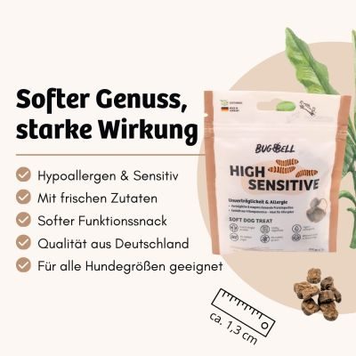 Thumbnail 3: BugBell Weiche Hundeleckerli für Hunde bei Allergien