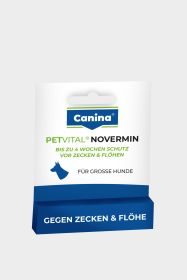 Canina PETVITAL Novermin Spot-on Floh- & Zeckenschutz für große Hunde über 15 kg