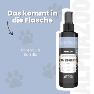Thumbnail 4: ALPHAZOO Brandlöscher Anti Juckreiz Spray für Hunde