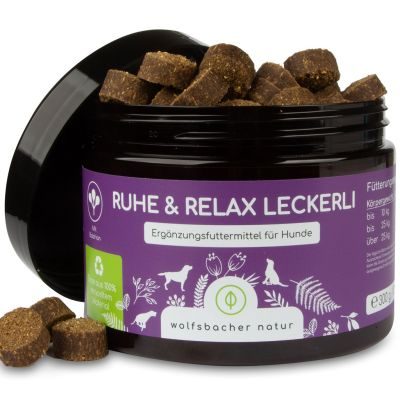 Wolfsbacher Natur Ruhe & Relax Snacks für Hunde