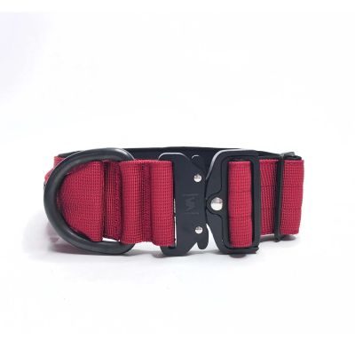 Thumbnail 3: Vitomalia Extreme EditionTaktisches Hundehalsband mit belastbarer Schnalle & Magnet Handgriff - Bordeaux