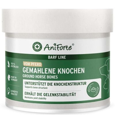 AniForte BARF-Line Gemahlene Knochen vom Pferd 1 kg