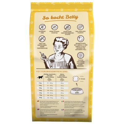 Thumbnail 2: Betty's Landhausküche Betty's Landhausküche für Katzen Trockenfutter Geflügel pur 300g