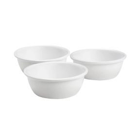 PIUPET Katzennapf I Keramikfressnäpfe Katzen mit Napferhöhung aus Bambus I 250ml I 3 Ersatznäpfe