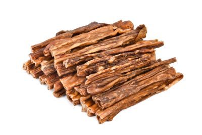 Thumbnail 2: Kaureks Natur Hundeleckerlies Lammdärme ca. 15cm 800g- hypoallergener Hunde-Kauartikel - Hunde-Snack - Kausnack - Leckerli