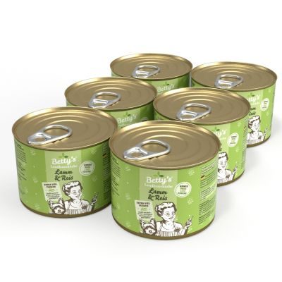 Thumbnail 2: Betty's Landhausküche Hundenassfutter Lamm & Reis 12x 200g