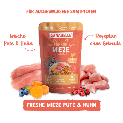 Thumbnail 2: Sanabelle Freshe Mieze - Pute & Huhn