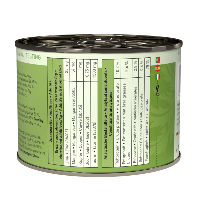 Thumbnail 3: catz finefood® catz finefood® Classic N° 5 - Lachs & Geflügel 200g