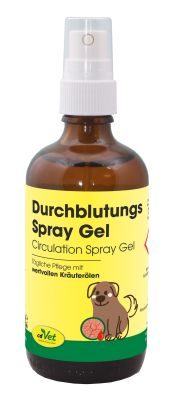 cdVet Durchblutungs Spray Gel 100 ml – Natürliche Pflege zur Hautanregung bei Tieren