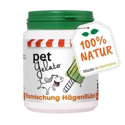 petGelato HägenRübli 150 g – Die natürliche Eis-Alternative für Hunde, Katzen & Pferde