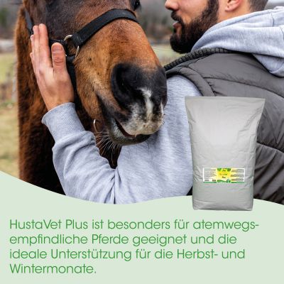 Thumbnail 2: cdVet HustaVet plus 450 g - Ergänzungsfuttermittel mit Schwarzkümmel für Pferde