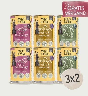 Milo & Mia  Probierpaket 3 Sorten