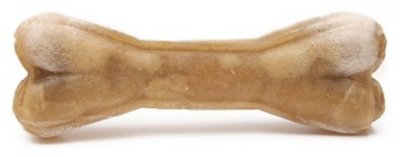 Bild 1 von 1: Kaureks Natur Hundeleckerlies Kauknochen ohne Füllung 6 Stk. 12 cmHunde-Kauartikel - Snack - Kausnack - Leckerli