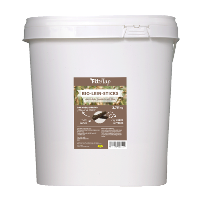 Thumbnail 4: Fit-Hap Bio-Lein-Sticks 2,75 kg – Natürlicher Kauspaß für Hunde in Bio-Qualität