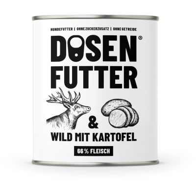 Thumbnail 2: Schnauze & Co. 6x Dosenfutter® WILD & KARTOFFEL 400g
