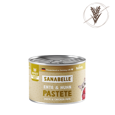 Sanabelle Sanabelle Nassfutter mit Ente & Huhn