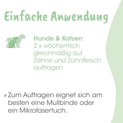 Thumbnail 2: dentaVet Gel 25 ml – Natürliche Zahnpflege für Hunde & Katzen mit Zeolith