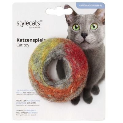 Thumbnail 3: stylecats® Katzenspielzeug Filzring bunt Ø = 7 cm