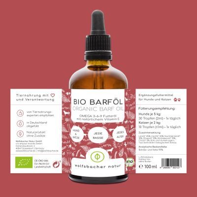 Thumbnail 7: Wolfsbacher Natur Bio Barf-Öl 100ml
