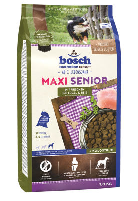 Thumbnail 1: bosch Tiernahrung HPC Maxi Senior Geflügel & Reis – Hundefutter – Gelenke – 1kg