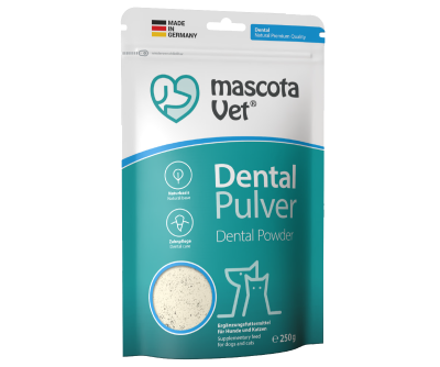 Thumbnail 2: mascota vet Dental Pulver, natürliche Zahnpflege für Hunde & Katzen, 250 g