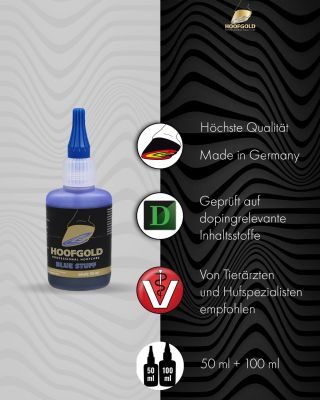 Thumbnail 5: Hoofgold BlueStuff Strahlpflegemittel - Schnelle Hilfe bei Strahlfäule
