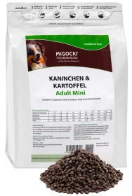 MIGOCKI Kaninchen & Kartoffel - Adult Mini - Trockenfutter für Hunde