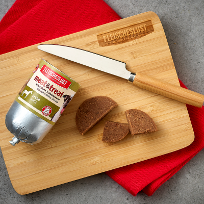 Fleischeslust meat & treat Pferd (15x200 g) Trainingswurst