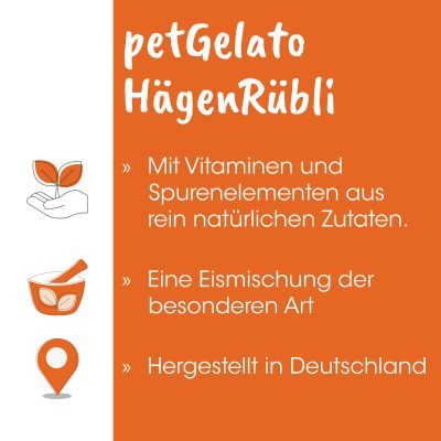 Thumbnail 7: petGelato HägenRübli 150 g – Die natürliche Eis-Alternative für Hunde, Katzen & Pferde