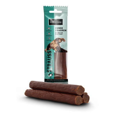 Thumbnail 3: Chewies® Chewies® Hundezigarre Strauß & Beeren 75g