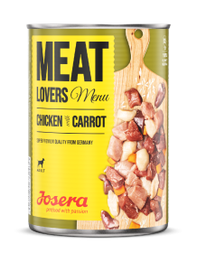 Josera Meat Lovers Menu Chicken & Carrot Nassfutter – 6x800g
