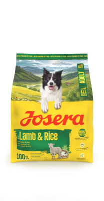 Thumbnail 1: Josera Adult Lamb & Rice, glutenfreies Trockenfutter für ausgewachsene Hunde, 900g