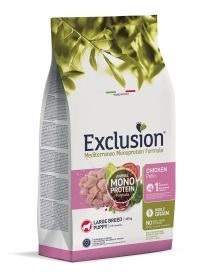Exclusion Mediterraneo Noble Grain Puppy Huhn Large 12 kg