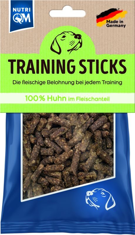 NutriQM Training Sticks Huhn 5x 100g