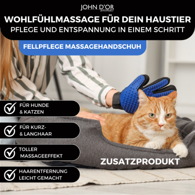 Thumbnail 7: John D‘or Leichte Kämmbarkeit, Entfilzung & biologische Geruchsneutralisierung für gesundes Fell mit Arganöl & Vitaminkomplex