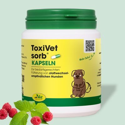 Thumbnail 7: cdVet ToxiVet sorb 200 Kapseln – Natürliche Unterstützung für Darm und Leber