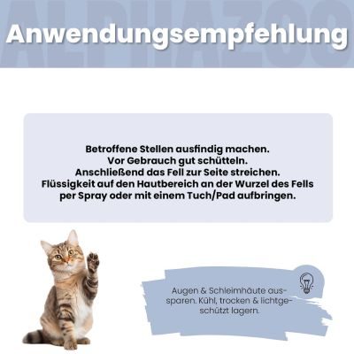 Thumbnail 4: ALPHAZOO Brandlöscher Juckreiz-Spray für Katzen