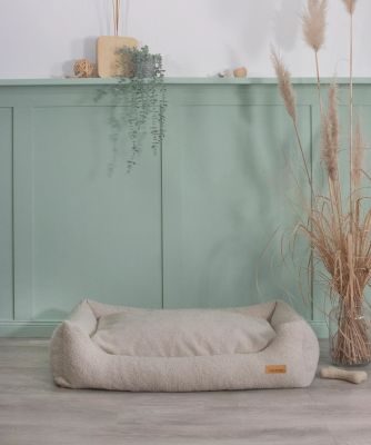BUDDY. Hundezubehör Hundebett mit Rand - LeFluff - aus recycelten Materialien