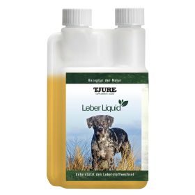 TJURE TJURE - Leber Liquid - 500 ml | liefert deinem Hund wertvolle Bitterstoffe und Kräuter