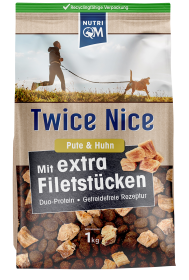 NutriQM Twice Nice Pute & Huhn 4 kg
